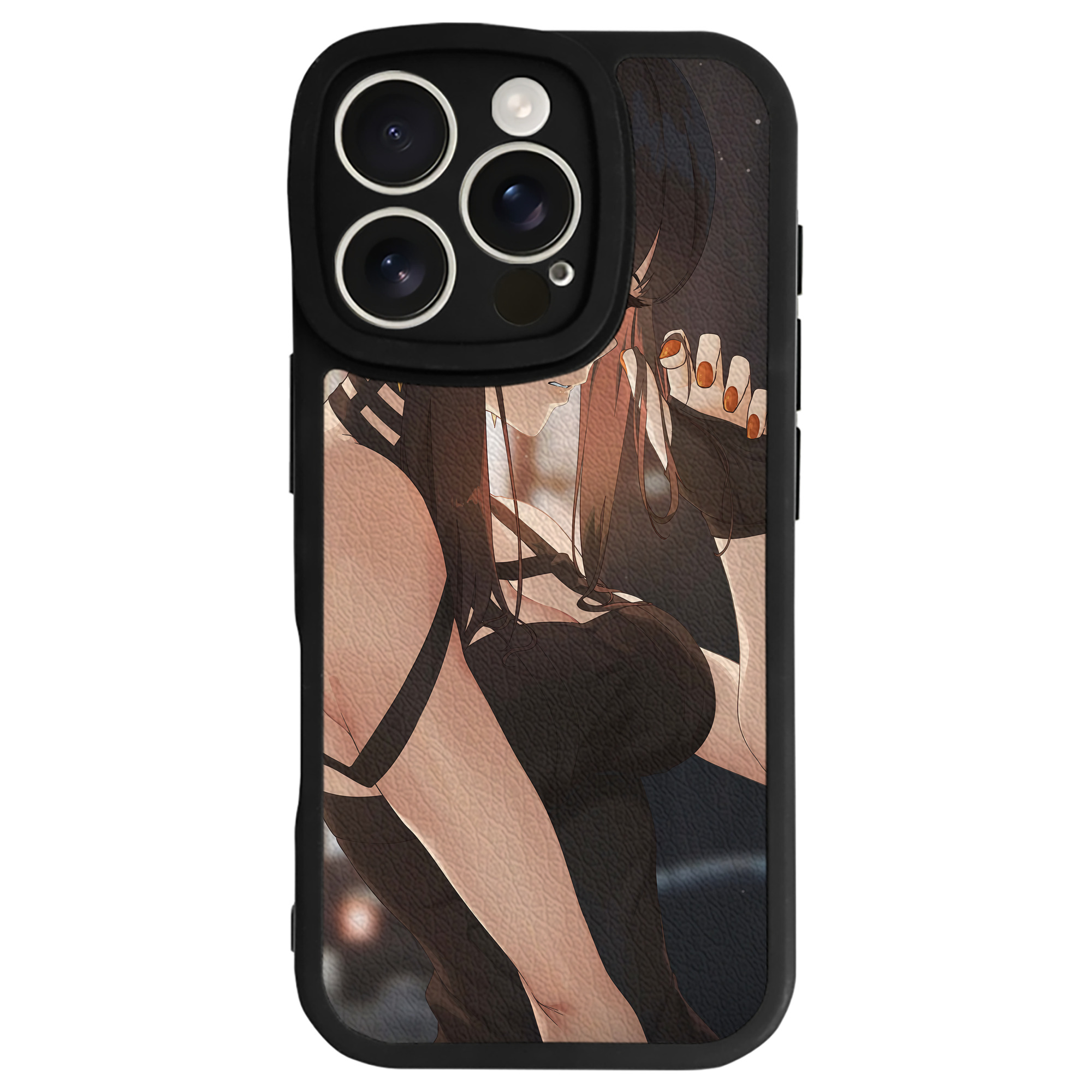 （画像用） SPY×FAMILY间谍家家酒 【iPhone 16シリーズ対応】シリコンスマホケース（レザー調） 材質：シリコン